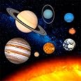 3D Lenticular Postcard - Solar System - 8x8 Greeting Card - Maxi