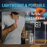 Yaklim Running Light 2 Pack Clip On USB Rechargeable LED Flashlight view 6