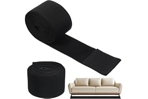 Yuanan 2 Rolls Under Couch Blocker, 3in x 132in Couch Blockers for Pets Toys and Kids Adjustable Elastic Nylon Strap to Prevent Items from Falling Under Beds, Sofas and Other Furniture