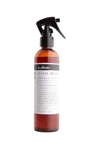 SMOKE & ODOR ELIMINATOR SPRAY – AROMATIC FRESH BERRY AIR FRESHENER SPRAY FOR REMOVING SMELL. EQUIPPED WITH A TRIGGER SPRAYER TO EVENLY DISPERSE THE ODOR ENCAPSULATOR. SPRAY FRESH BERRY SCENT!…