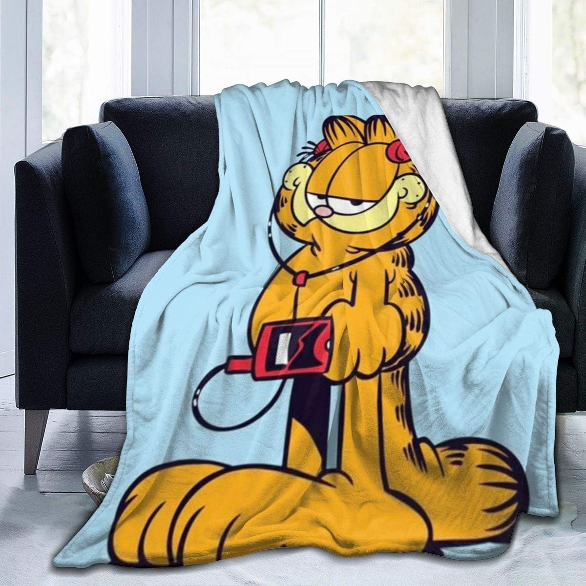 ASHousehold The Garfield Show Flannelette Super Soft