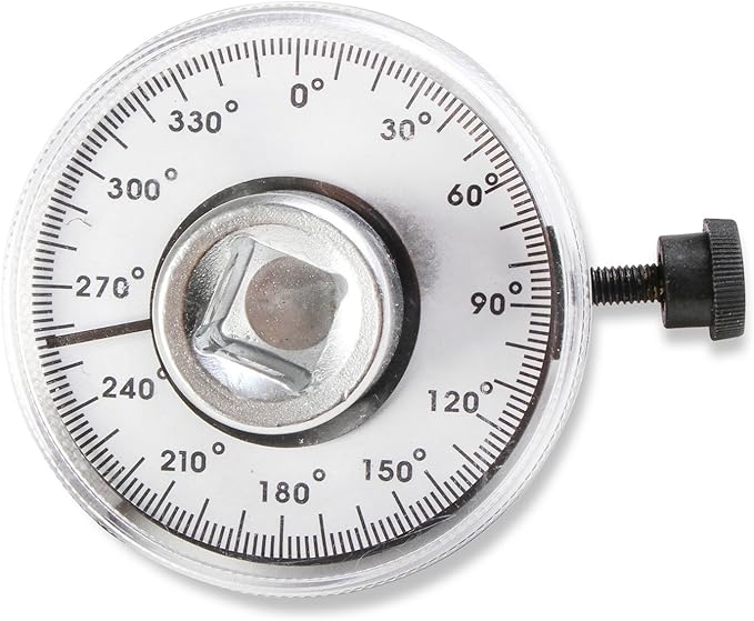 Mr Gasket 33210G Torque Angle Gauge Reads 0360 Degrees In