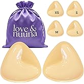 love &amp; nuuna Double Sided Sticky Push Up Bra Inserts - Reusable Adhesive Bra with Padding - Sticky Bra for Dresses Bikinis