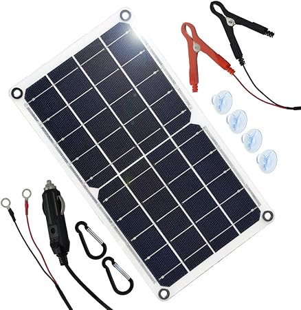 Amazon Com Tp Solar 10 Watt 12 Volt Solar Panel Car Battery