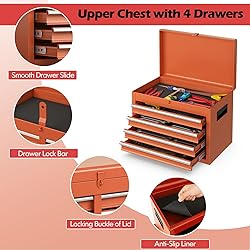 Goplus Tool Chest, 5 Drawers Rolling Tool Cabinet