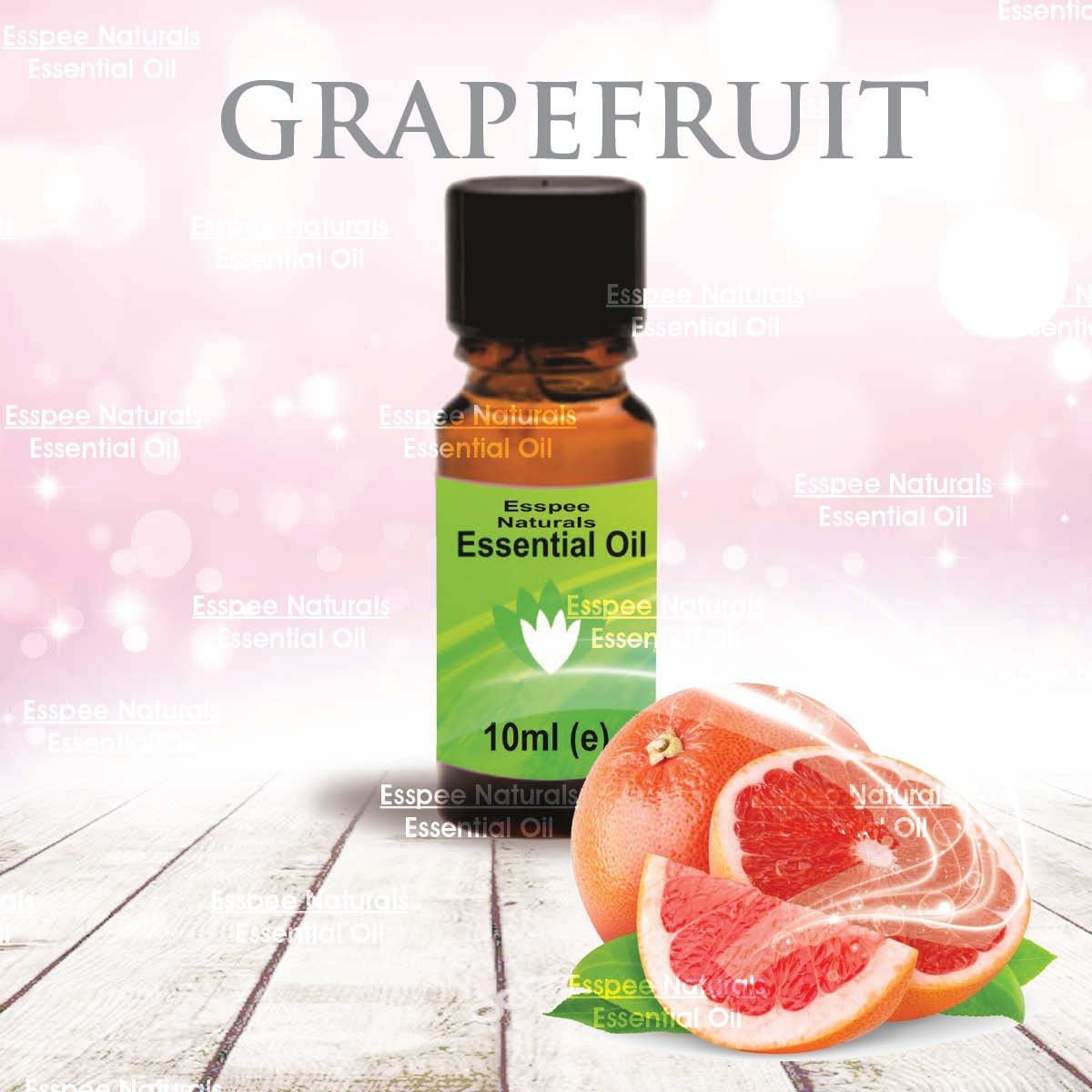 Essential Oils 10ml for Aromatherapy, Home Fragrance, Oil Burners (Grapefruit, 10 ml)