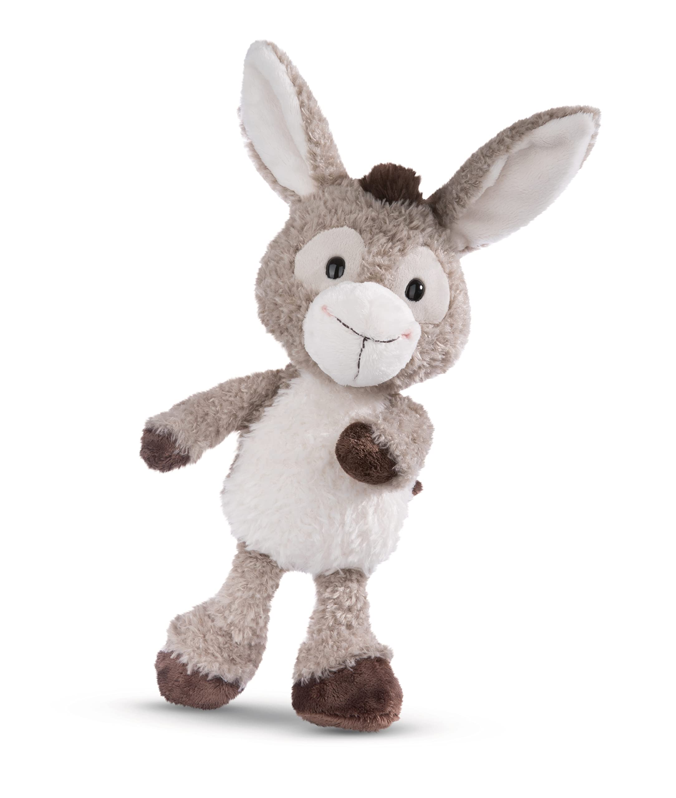 NICI Kuscheltier Esel Donkeylee 22 cm – naturgetreues Stofftier aus weichem Plüsch zum Kuscheln und Spielen, niedliches Plüschtier für Kinder & Erwachsene, 49033, tolle Geschenkidee, grau 2