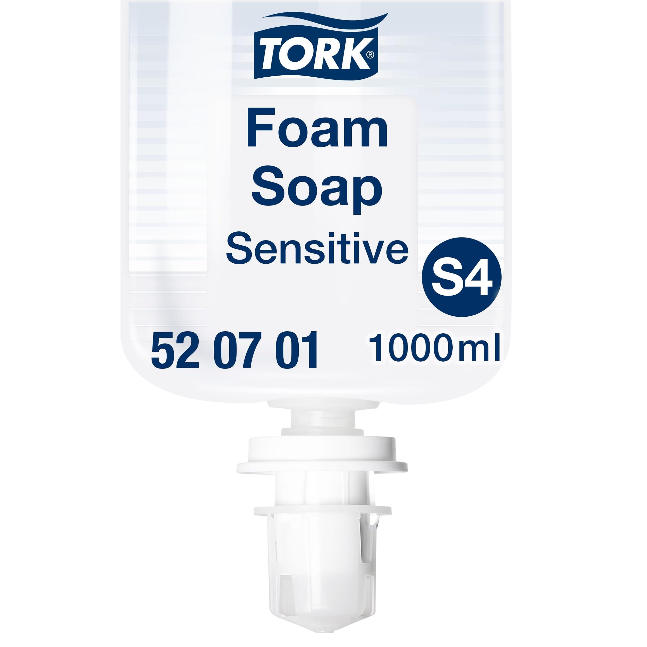 Tork Sensitive Foam Soap S4, Dermatologically Tested, 1 x 1000ml, 520701