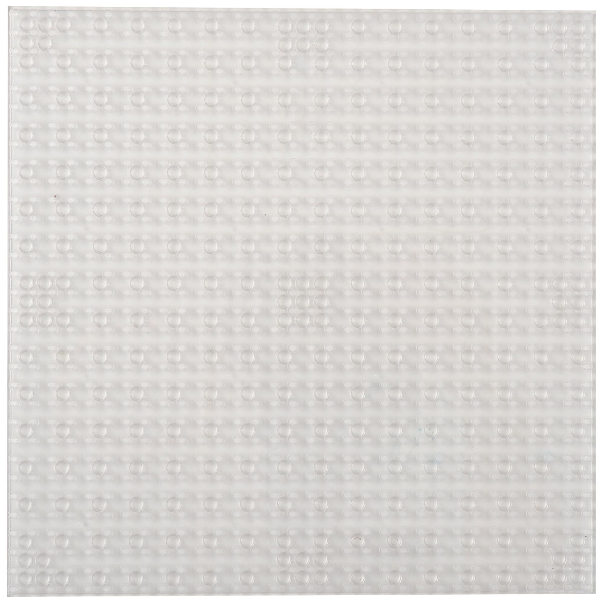 Photo 1 of Strictly Briks Clear Base Plates - Compatible with All Major Brands - 10 x 10 in, Clear, Stackable, 1 Pack - Building Brick Baseplate for Tables, Mats & More