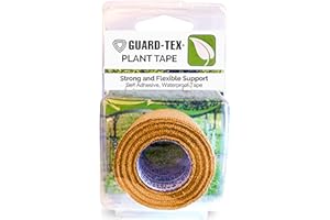 GAUZTEX Guard-Tex Beige ¾" Garden Tape – Plants, Vines & Trees – Self-Adhesive Support Wrap – Strong Non-Slip Grip - 1 Roll x 7 ½ yds