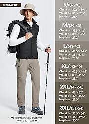 BALEAF Men's Lightweight Puffer Vest, Winter