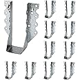 LukLoy 2x6 Joist Hanger 20 Gauge Galvanizing Face Mount Joist Hangers for Wood, 10 Pack