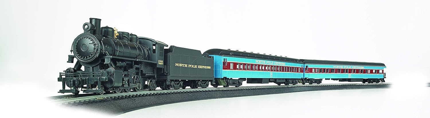 north pole express train set extra track