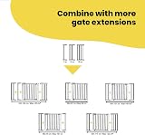 Safety 1st Easy Close Metal 14cm Gate Extension White view 6