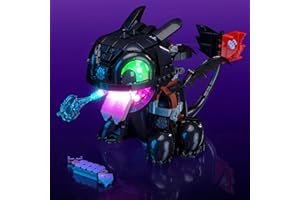 LocoLee Light kit Compatible with Lego 10375 How to Train Your Dragon: Toothless - No Model Only Light, LED Lighting Accessories Compatible with Lego 10375 (Standard Version)