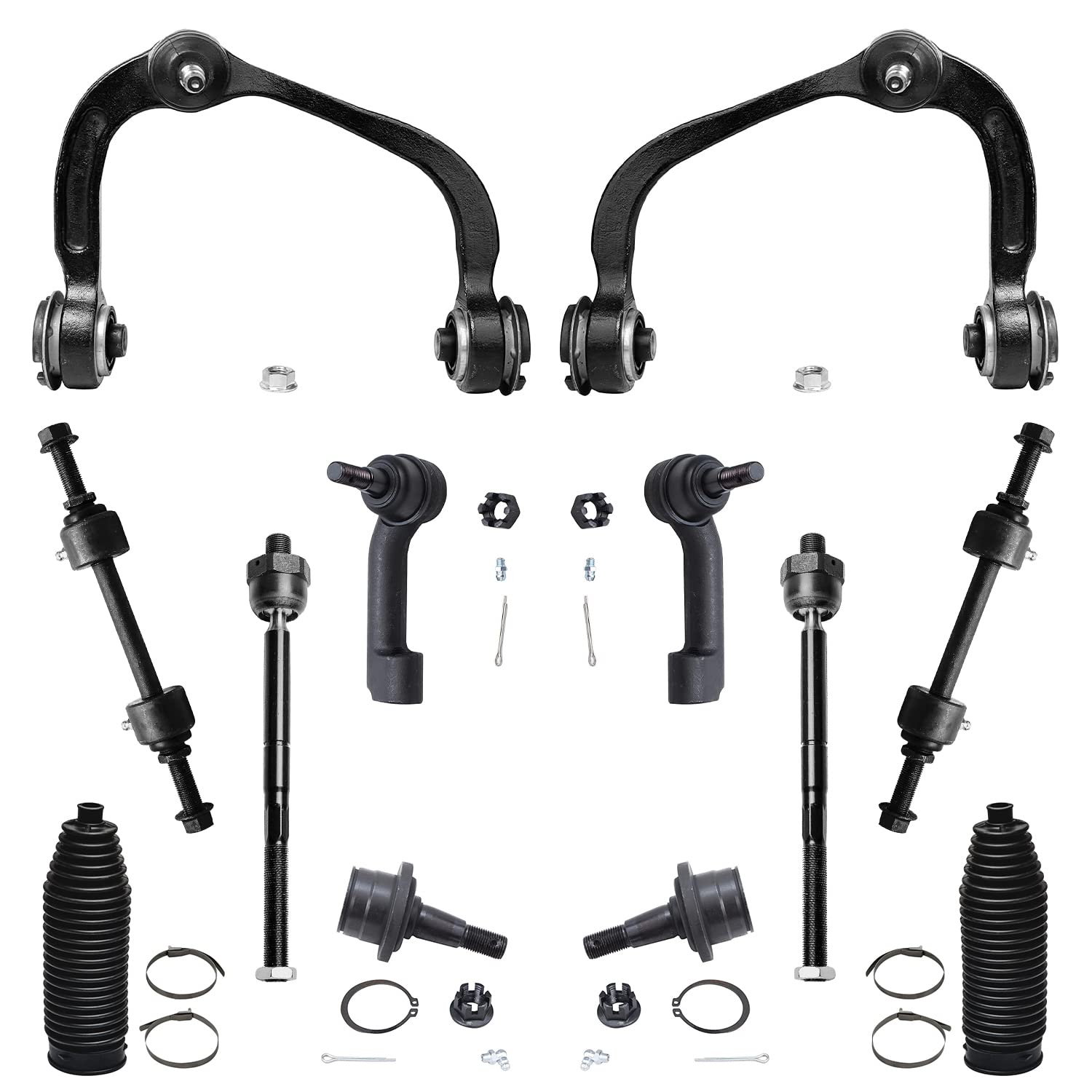 Kit Sospensione Anteriore 12 Pezzi 4WD Per Ford F-150 F-250 Expedition Lincoln Navigator - 2
