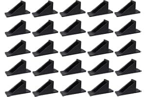 V2-MINI Roof Guard Snow Guard Prevent Sliding Ice Snow Stop Buildup Plastic Multipack-Multicolor (25, Black)