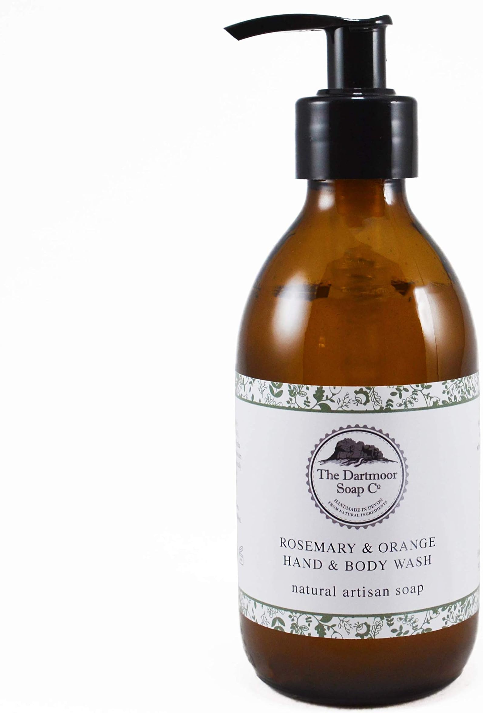 Rosemary and Orange Hand and Body Wash | Luxury Shower Gel | Natural Hand Wash | Vegan Body Wash | Handmade in Devon | The Dartmoor Soap Company