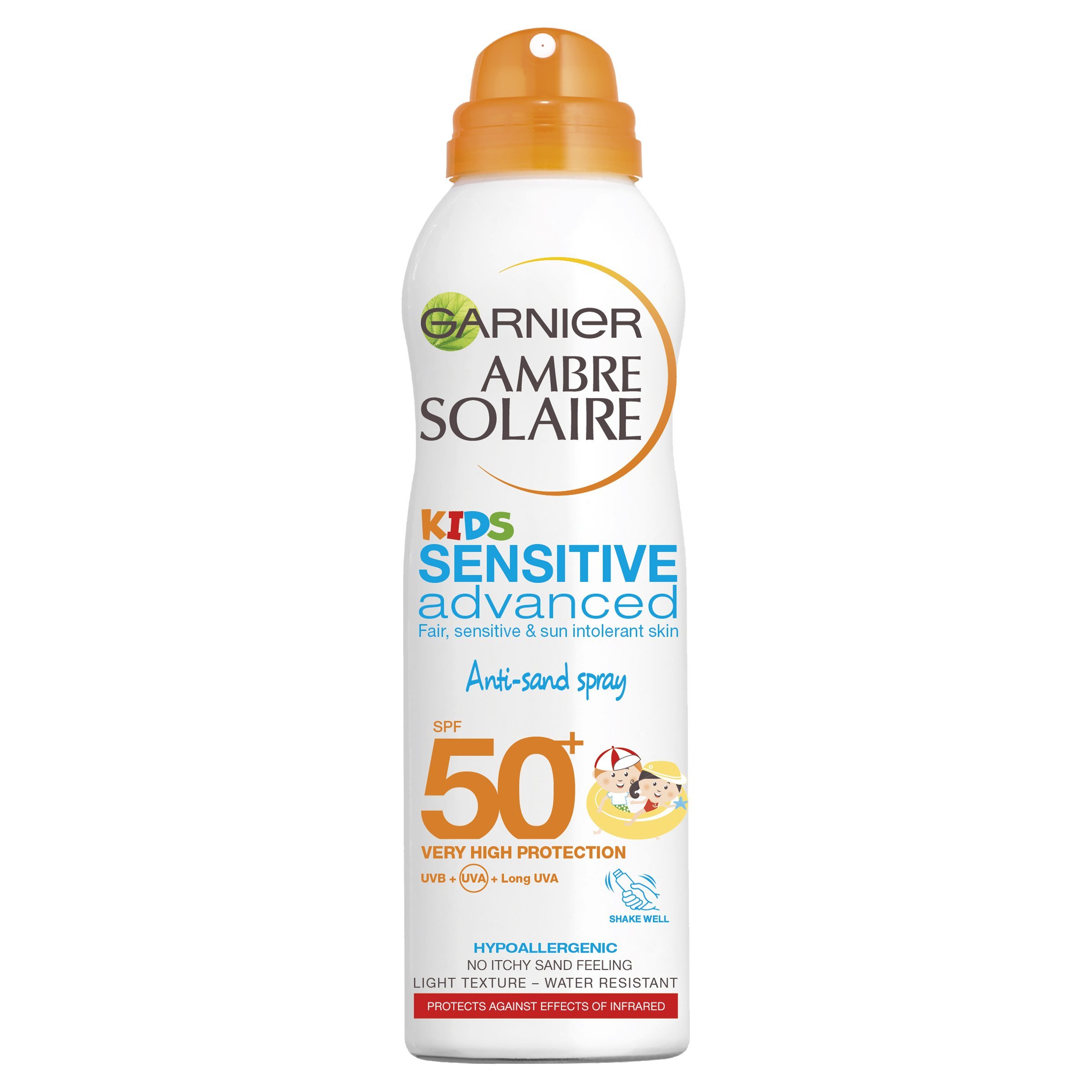 Garnier Ambre Solaire Kids Sensitive Hypoallergenic AntiSand Sun Cream