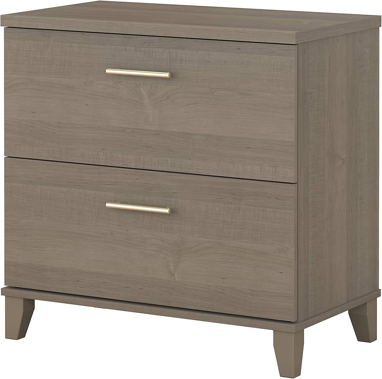 Amazon Com Bush Furniture Somerset 2 Drawer Lateral File Cabinet Ash Gray Furniture Decor