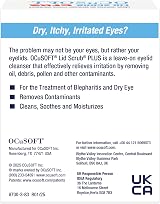 OCuSOFT Lid Scrub Plus 20 Wipes Eyelid Cleanser Dry Eye Blepharitis MGD Demodex view 2