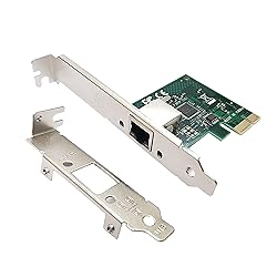 HINYSENO 1 Port RJ-45 10/100/1000Mbps PCI-Express
