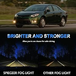 SPIEGEER Fog Lights Assembly for 2014 2015 2016