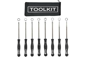 Hippotech Carburetor Adjustment Tool Kit for Common 2 Cycle Carburator Engine - Carburetor Adjustment Tool Set Carburetor Tun