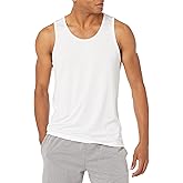 Amazon Essentials Men's Quick Dry Tech Stretch Active Sleeveless Tank Top Workout Shirt