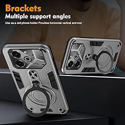 Kukoufey Drop Protection Case Compatible with Tecno