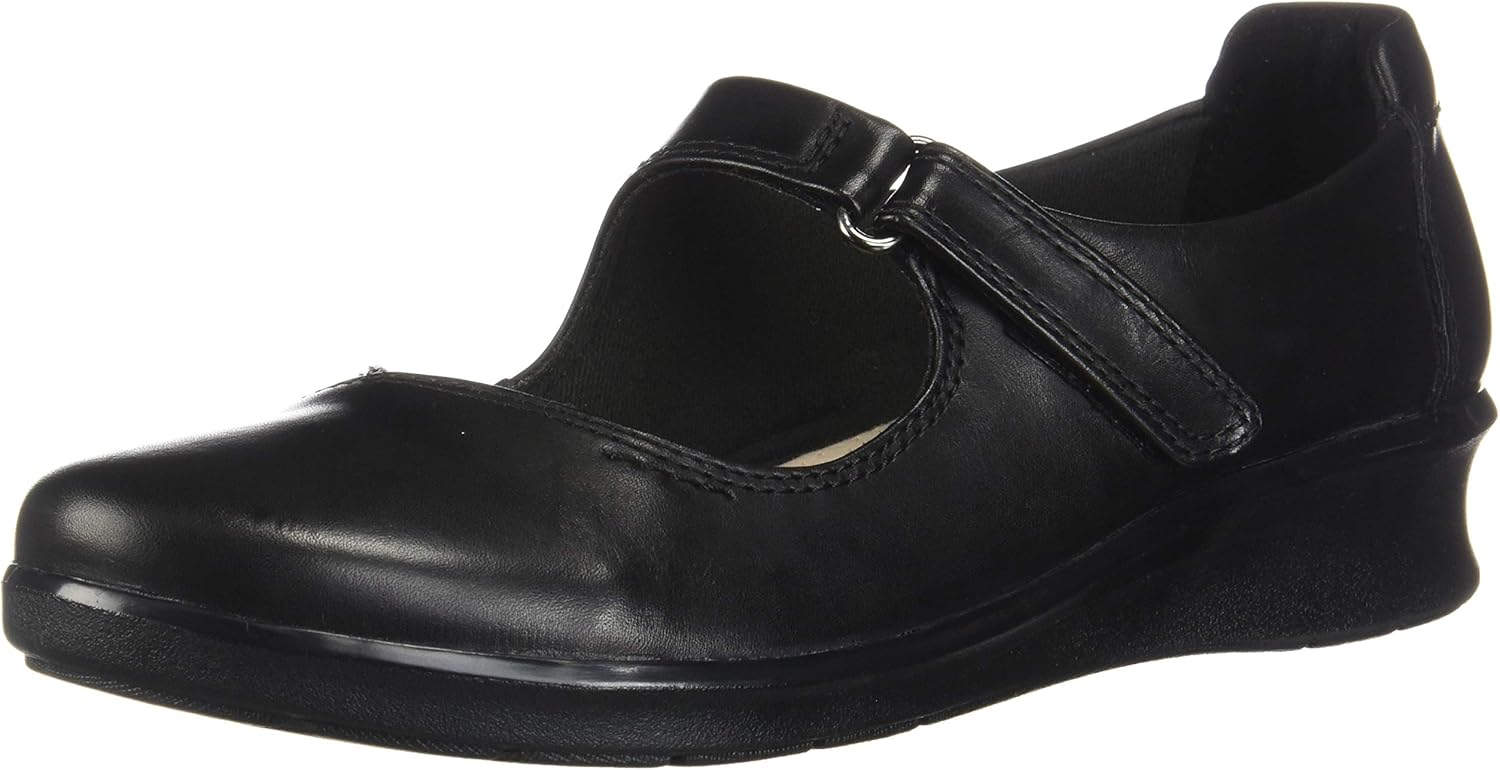 clarks black mary janes