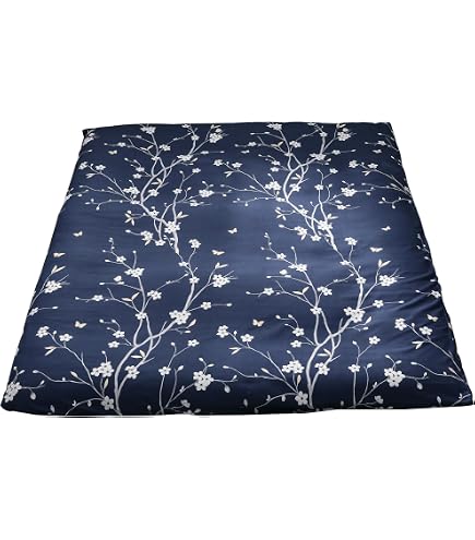 Housse De Futon 100% Coton FULI - Taille King (81x85 Pouces) - Zippée - Gris - Neuf