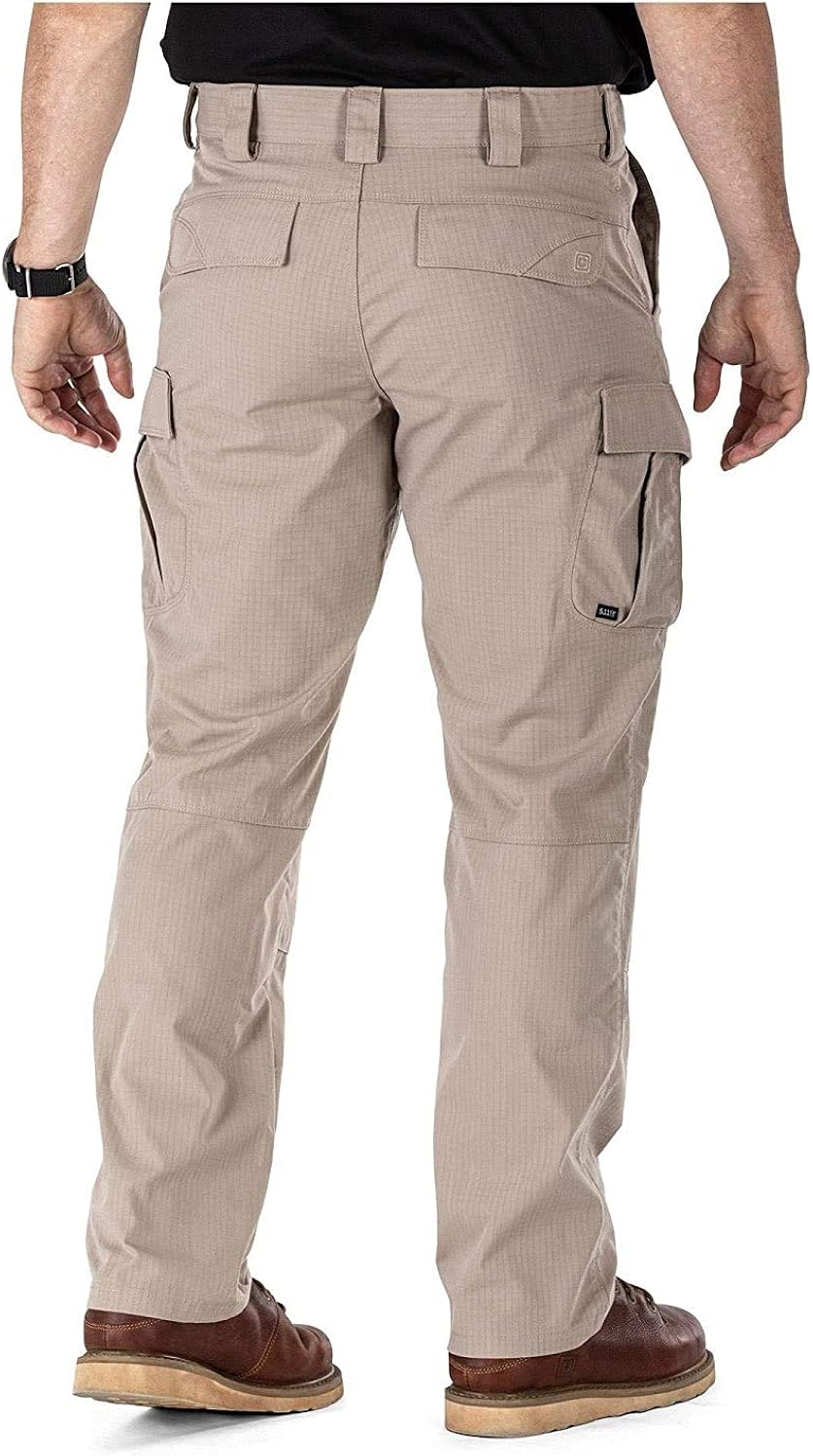 5.11 Tactical Men's Stryke Pants w/Flex-Tac Mechanical Stretch, Style 74369, Khaki, 34x30: Clothing
