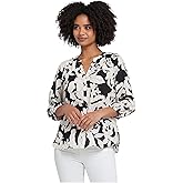 NYDJ Women's Pinutck Blouse