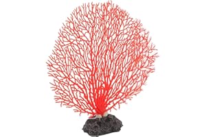 HALONTIN Coral Fish Tank Decorations Fake Coral Reef Decor Artificial Aquarium Plants Ornaments Fish Tank Accessories for Home