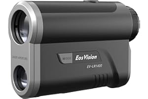 CoxiVision 1400 Yard HD Laser Rangefinder, 7X Magnification, Red OLED Display, BRD Mode, Angle Compensation, Scan