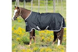 Horseware Ireland Amigo Stock Horse T/O Lite Black/Silver 80