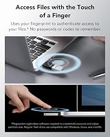 Lexar JumpDrive Fingerprint F35 PRO 128GB USB 3.0 – 400MB/s Read 300MB/s Write view 2