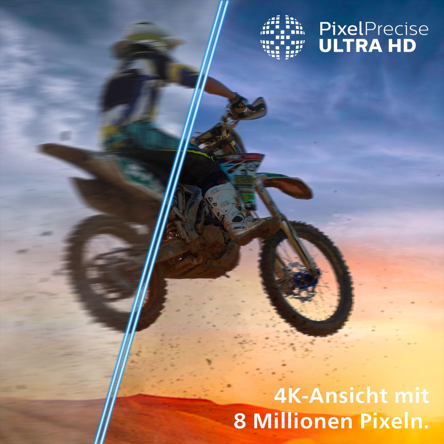 Philips Ambilight 43PUS8500 4K LED Smart TV - 43 Zoll Display mit Pixel Precise Ultra HD, Titan OS, Dolby Vision und Dolby Atmos Sound 5