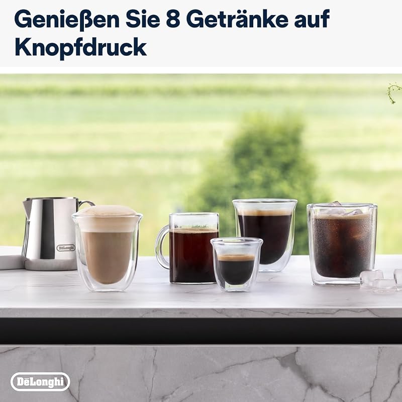 Rivelia - Kaffeevollautomat 8 Getränke Beige