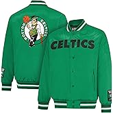 Ultra Game Mens NBA Official Smashing Records Satin Jacket