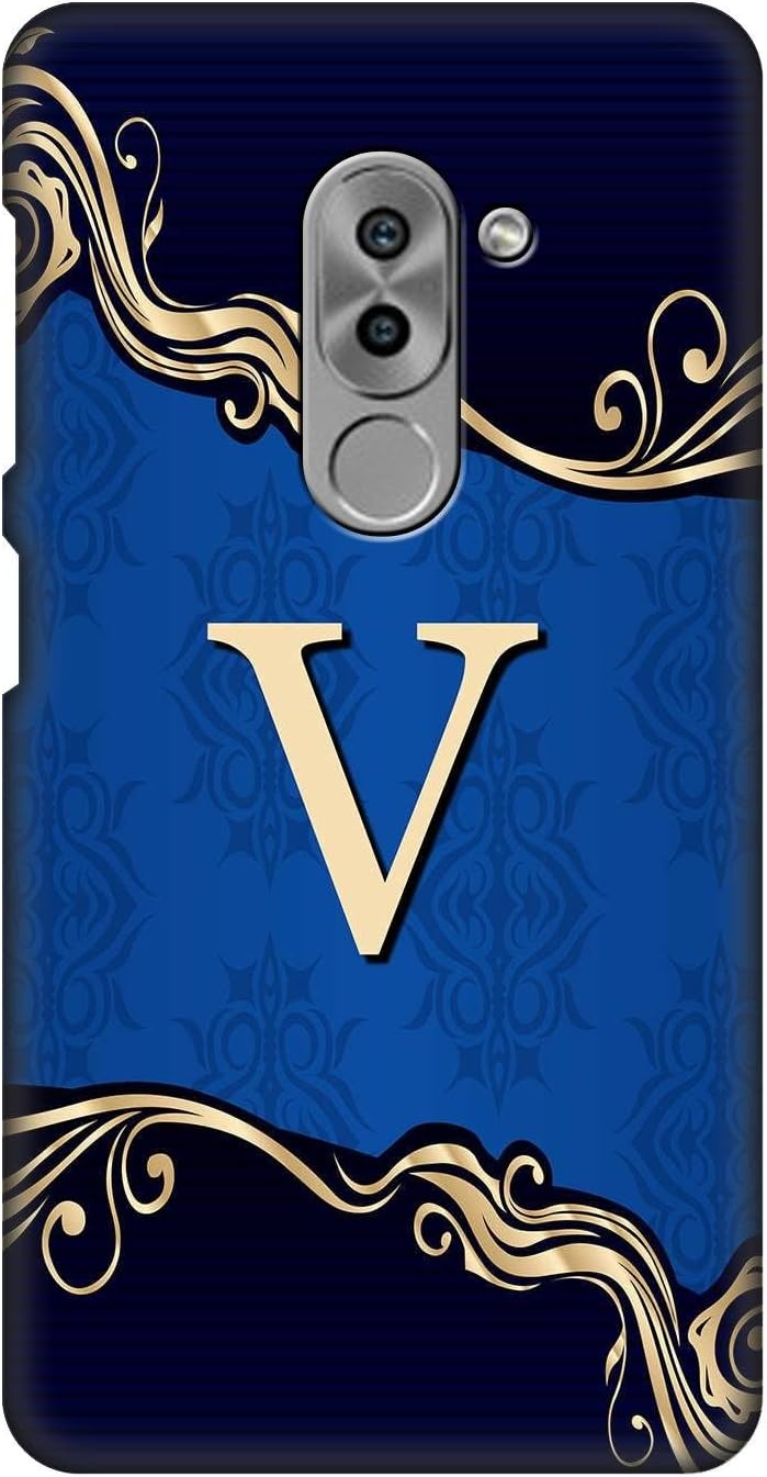 SWAGmyCASE Printed Back Cover for Huawei Honor 6X Alphabet - V