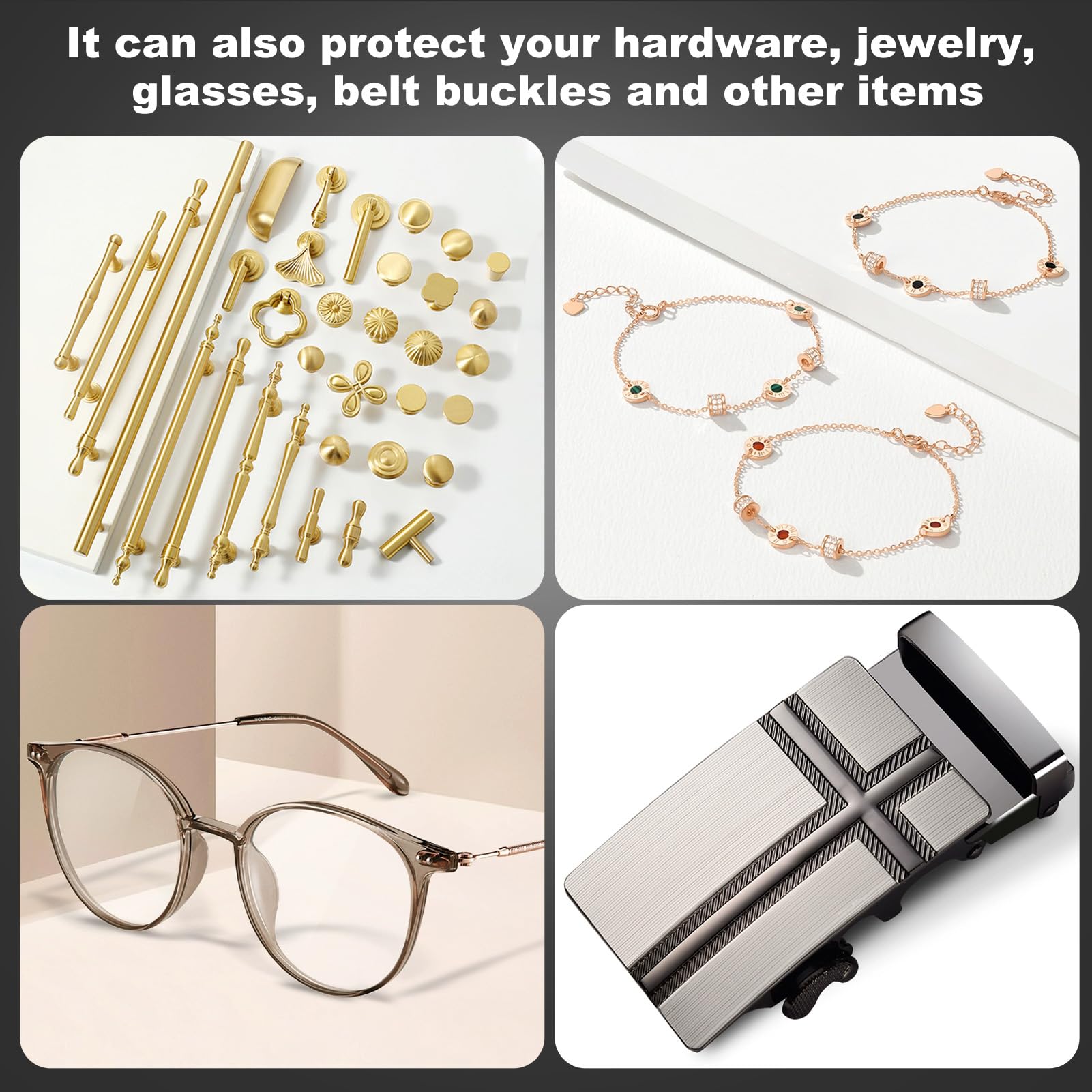 ZJchao 2 x 2.9in Anti-Static Transparent Watch Plastic Wrap, Watch Repair Tape for Watches, Jewelry, Hardware, Preventing Scratches, Fingerprints, Dust