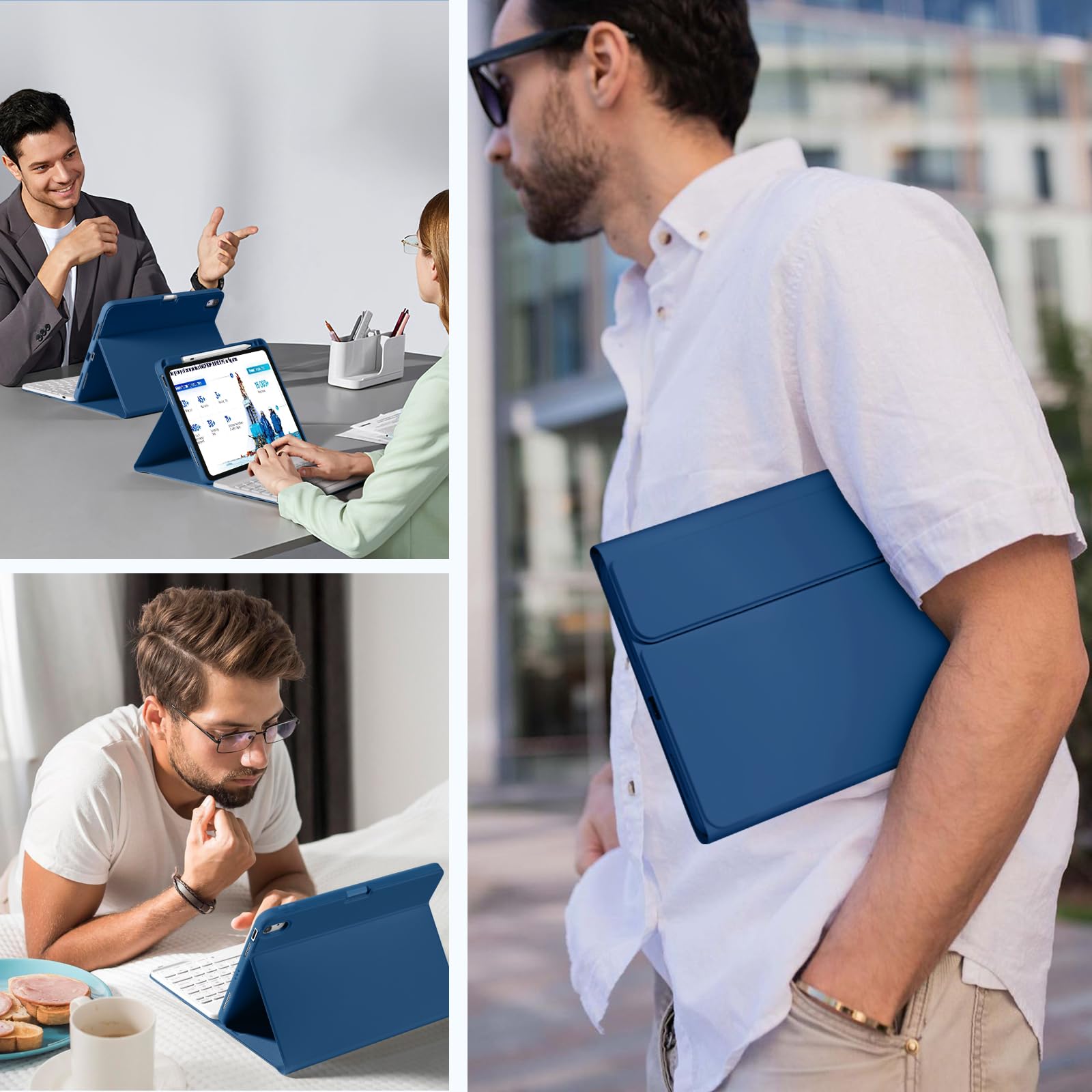 Wenlaty Keyboard Case for iPad Air 11-inch Case