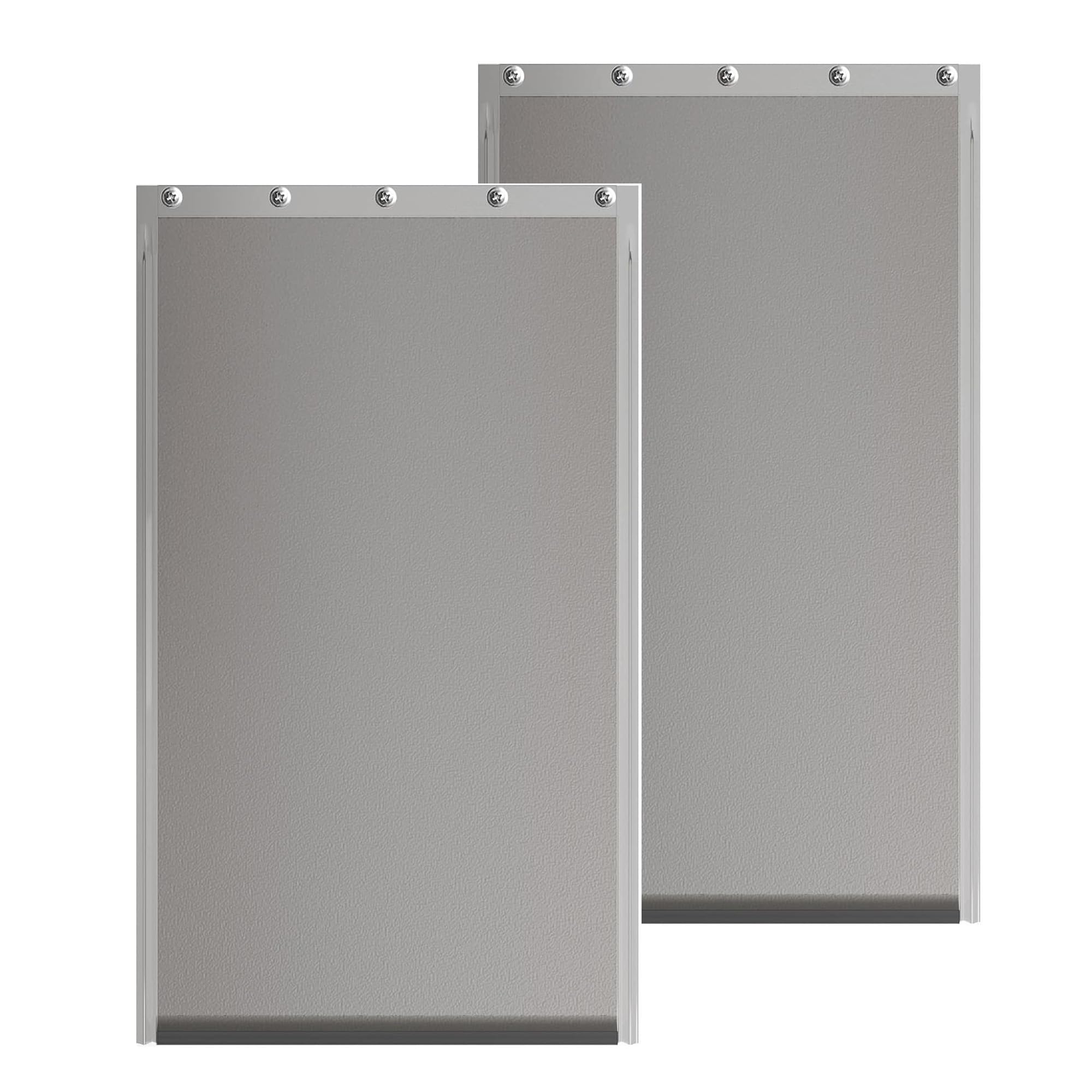 Photo 1 of 2PACK Large Dog Door Replacement Flaps with Screws - Pet Door Replacement Flap Compatible with Petsafe Freedom Doggie Doors Replacement Flaps PAC11-11039 10 1/8" X 16 7/8", Flexible, No Warped