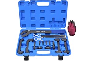 Yuesstloo Engine Camshaft Locking Timing Tool Kit, Compatible with VW 2.4 2.5 2.8 3.2 4.2 Touareg Q7 Porsche 3.0T, Replace OE