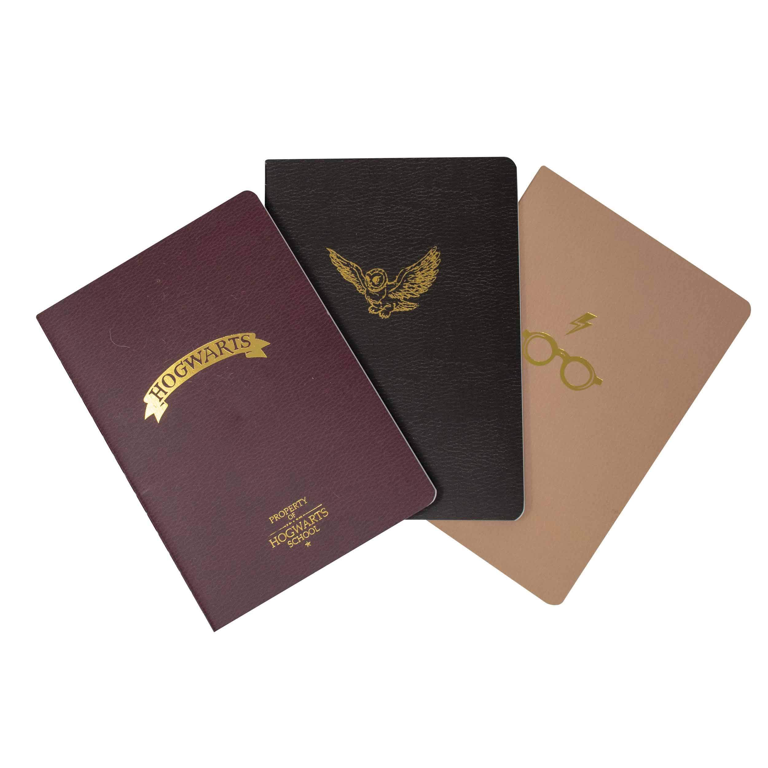 Blue Sky Designs Ltd Harry Potter Pack of 3 A6 Notebooks SLHP451A