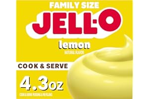 Jell-O Cook & Serve Lemon Pudding & Pie Filling (4.3 oz Box)