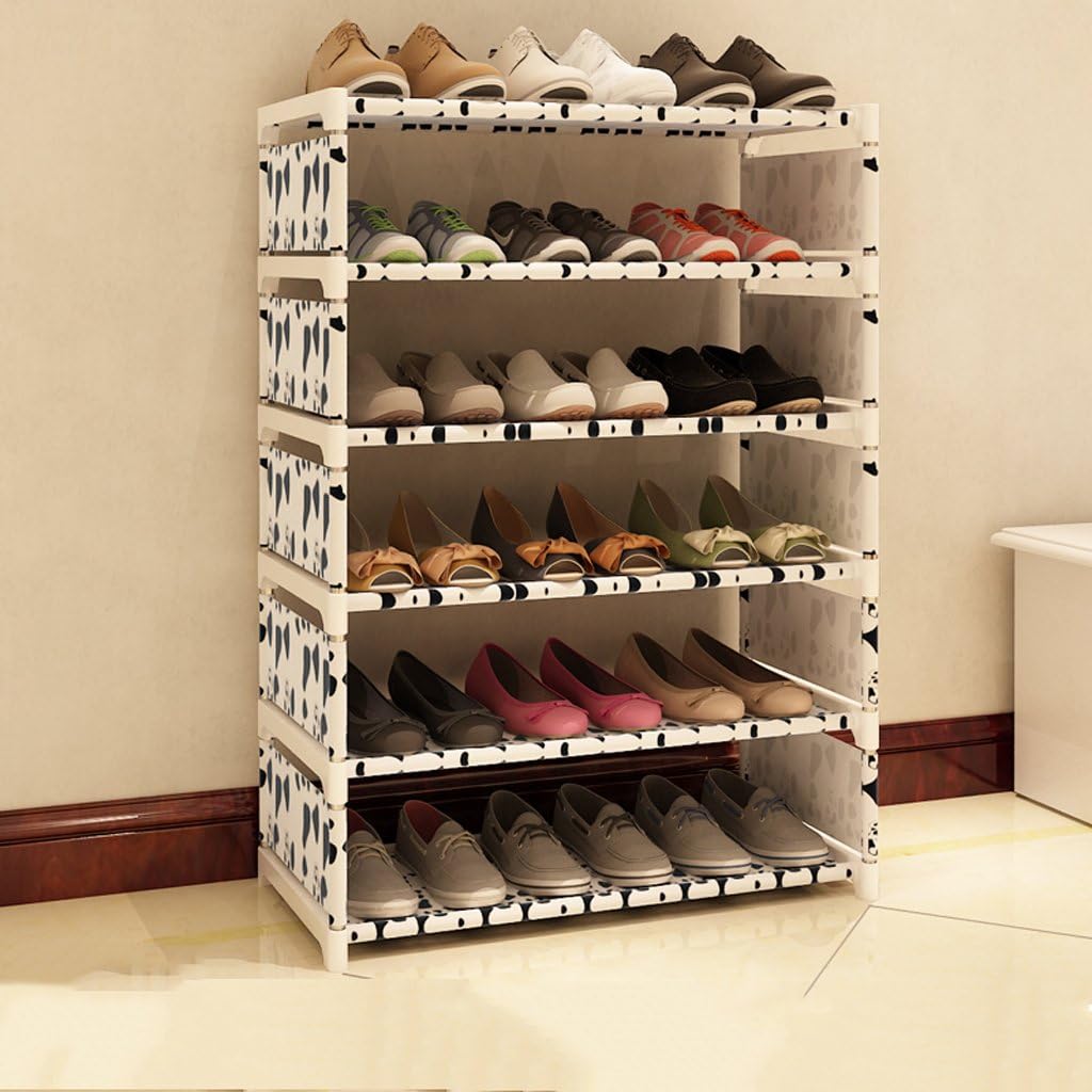 HYLR simple Level 6 Shoe Rack Organizer Storage Shoe Home dorm