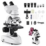 VEVOR Compound Binocular Microscope, 40-2000X